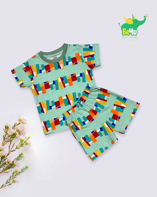 Kids Co-ord Set - Colour Blocks