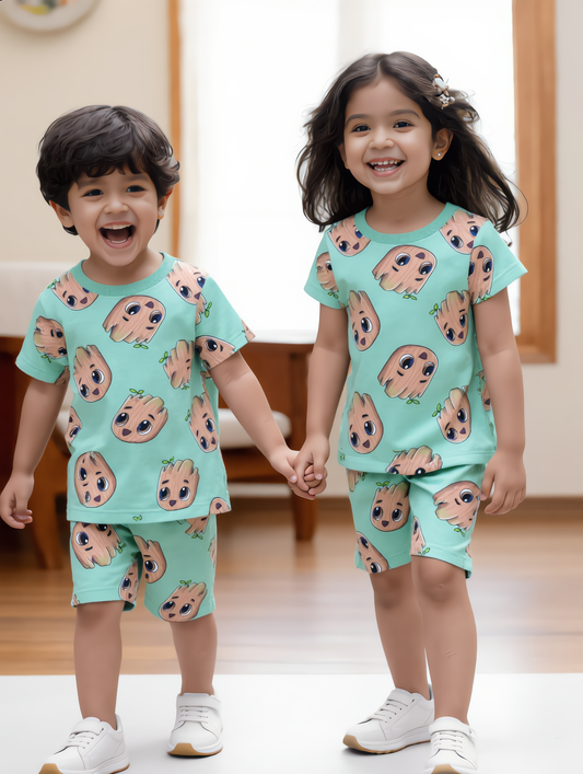 Kids Co-ord Set - Boys & Girls - Baby Groot