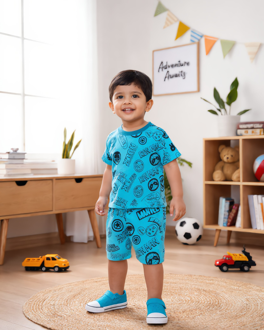 Kids Co-ord Set - Boys - Super Heroes