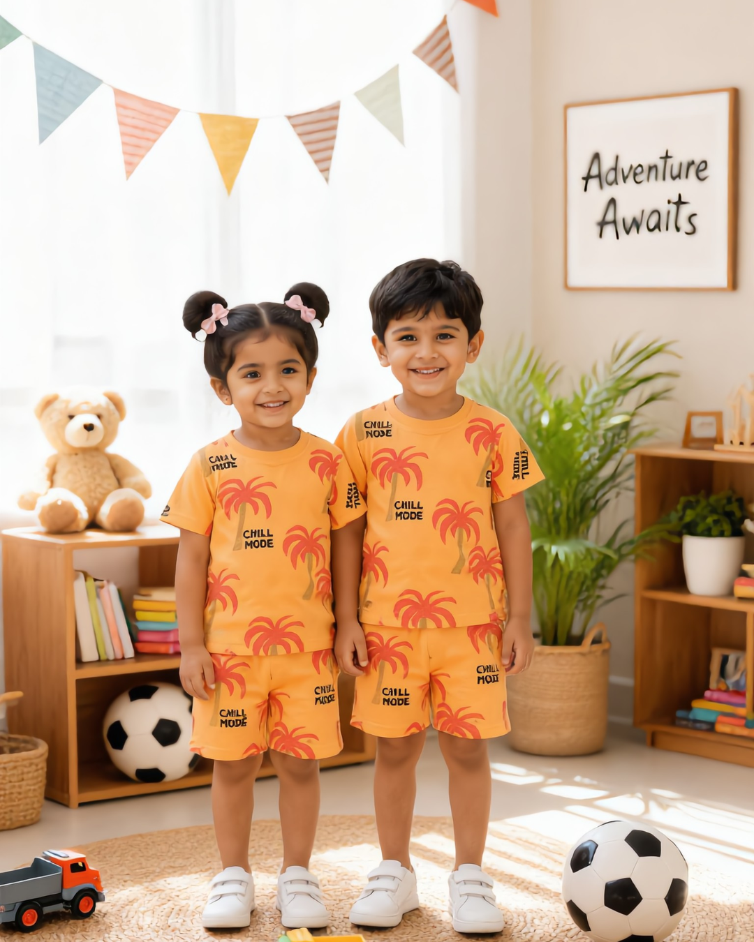 Kids Co-ord Set - Boys & Girls - Chill Mode