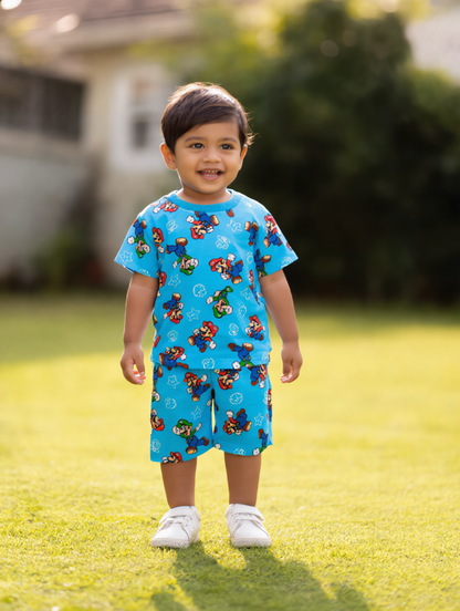 Kids Co-ord Set - Super Mario