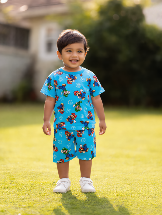 Kids Co-ord Set - Super Mario
